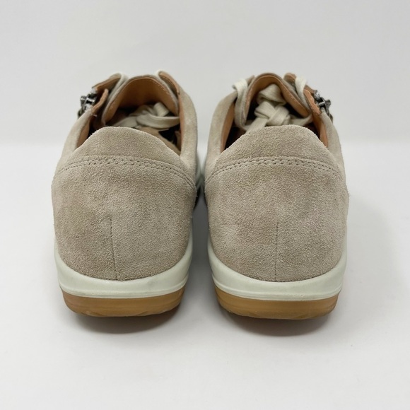 Ganter Gisa 7 Aktiv Taupe Nubuck Zip Rocker Black - Picture 4 of 10